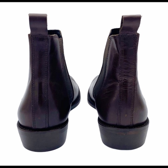 Sandro Paris Chocolate Brown Chelsea Boot SZ 42/8 - Picture 7 of 8
